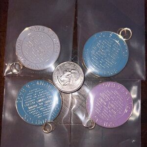 Louis Vuitton Trunk & Bags double sided luggage charms